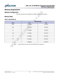 MT28FW02GBBA1LPC-0AAT Datasheet Page 13