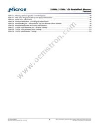 MT28GU512AAA1EGC-0SIT Datasheet Page 9
