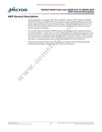MT29C8G96MAZBADJV-5 WT Datasheet Page 11