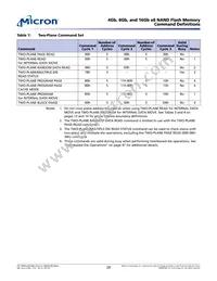 MT29F16G08DAAWP-ET:A TR Datasheet Page 20
