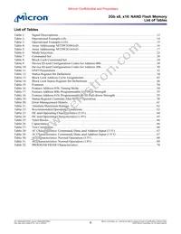 MT29F2G16ABDHC-ET:D TR Datasheet Page 8