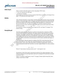 MT29F2G16ABDHC-ET:D TR Datasheet Page 19