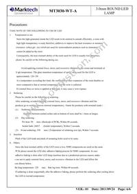 MT3030-WT-A Datasheet Page 7