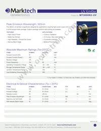 MT3650N3-UV Datasheet Cover