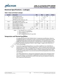 MT40A4G4FSE-083E:A TR Datasheet Page 10