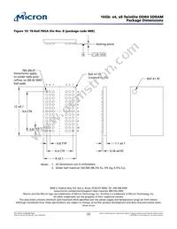 MT40A4G4FSE-083E:A TR Datasheet Page 22