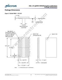 MT41J256M16LY-091G:N TR Datasheet Page 4