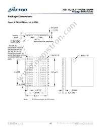 MT41J256M8DA-107:K Datasheet Page 22