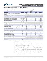 MT41K128M8DA-107 AIT:J Datasheet Page 9