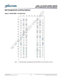 MT41K1G16DGA-125:A Datasheet Page 3