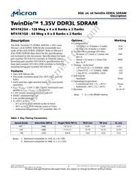 MT41K1G8SN-125:A TR Datasheet Cover