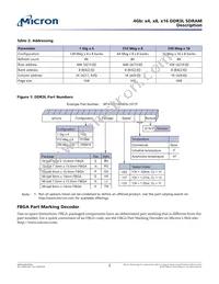 MT41K256M16LY-107:N Datasheet Page 2