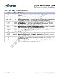 MT41K2G8KJR-125:A Datasheet Page 4