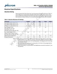 MT41K512M16TNA-107:E Datasheet Page 8