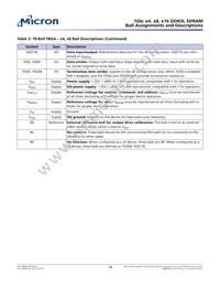 MT41K64M16TW-125:J Datasheet Page 19