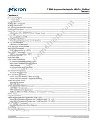 MT42L32M16D1FE-25 IT:A Datasheet Page 3