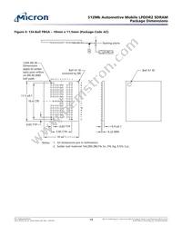 MT42L32M16D1FE-25 IT:A Datasheet Page 19