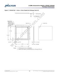 MT42L32M16D1FE-25 IT:A Datasheet Page 20