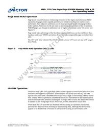 MT45V256KW16PEGA-70 WT TR Datasheet Page 11