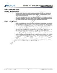 MT45V256KW16PEGA-70 WT TR Datasheet Page 12