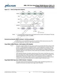 MT45V256KW16PEGA-70 WT TR Datasheet Page 16