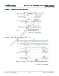 MT45V256KW16PEGA-70 WT TR Datasheet Page 22