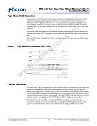 MT45V512KW16PEGA-70 WT TR Datasheet Page 11