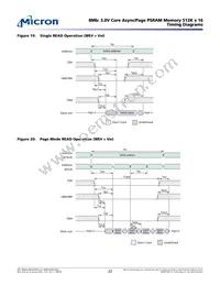MT45V512KW16PEGA-70 WT TR Datasheet Page 22