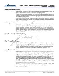 MT45W1MW16BDGB-708 AT TR Datasheet Page 10