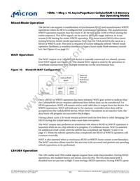 MT45W1MW16BDGB-708 AT TR Datasheet Page 15