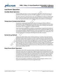 MT45W1MW16BDGB-708 AT TR Datasheet Page 18