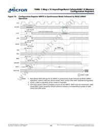 MT45W1MW16BDGB-708 AT TR Datasheet Page 20