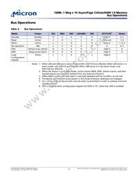 MT45W1MW16PDGA-70 IT Datasheet Page 7