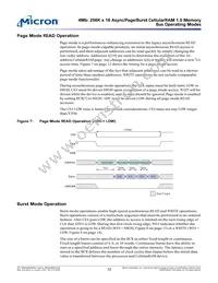 MT45W256KW16BEGB-708 WT TR Datasheet Page 12