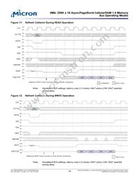 MT45W256KW16BEGB-708 WT TR Datasheet Page 16