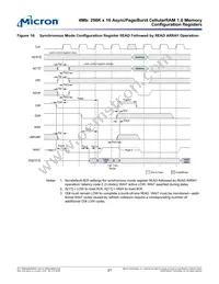 MT45W256KW16BEGB-708 WT TR Datasheet Page 21