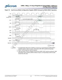 MT45W2MW16BGB-708 AT Datasheet Page 21