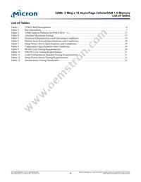 MT45W2MW16PGA-70 IT Datasheet Page 4