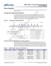 MT45W4MW16PCGA-70 L WT Datasheet Page 10