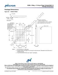 MT45W4MW16PCGA-70 L WT Datasheet Page 23