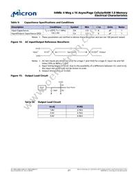 MT45W4MW16PFA-85 WT TR Datasheet Page 21