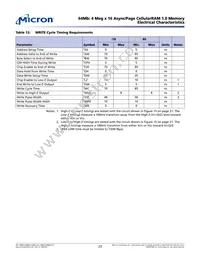 MT45W4MW16PFA-85 WT TR Datasheet Page 23