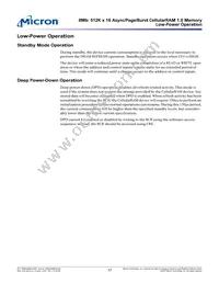 MT45W512KW16BEGB-708 WT TR Datasheet Page 17