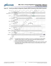 MT45W512KW16BEGB-708 WT TR Datasheet Page 19