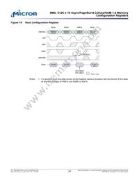 MT45W512KW16BEGB-708 WT TR Datasheet Page 23