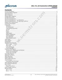 MT46H256M32L4SA-48 WT:C Datasheet Page 3