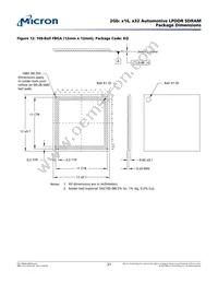 MT46H256M32L4SA-48 WT:C Datasheet Page 21