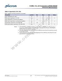 MT46H32M16LFBF-6 AAT:C Datasheet Page 21