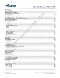 MT46H64M16LFCK-6:A TR Datasheet Page 3