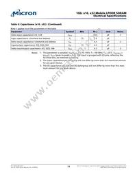 MT46H64M16LFCK-6:A TR Datasheet Page 19